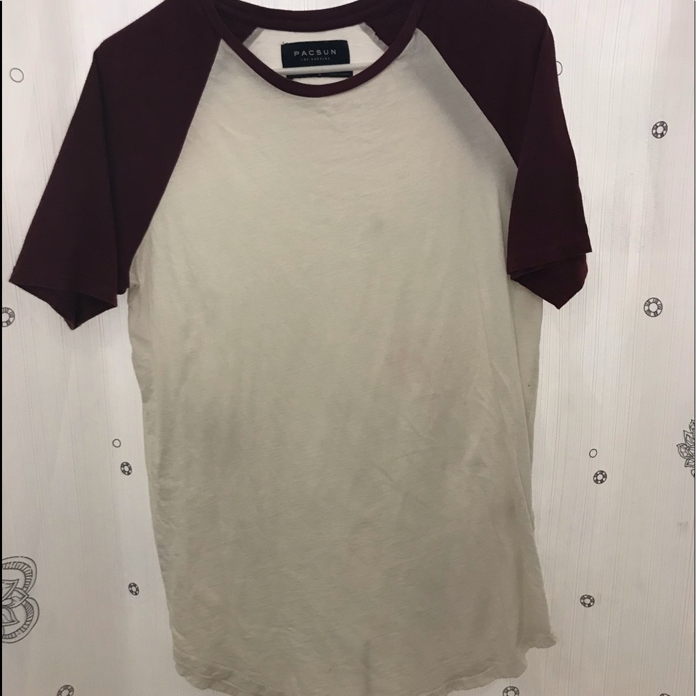 Very good quality pacsun Los Angeles  white shirt